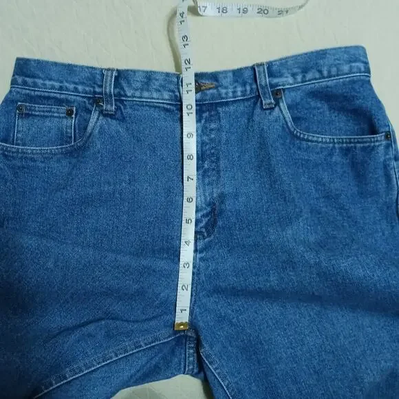 Bill Blass vintage mom jeans sz 14 straight leg medium wash 90s jeans Y2K - Picture 7 of 10